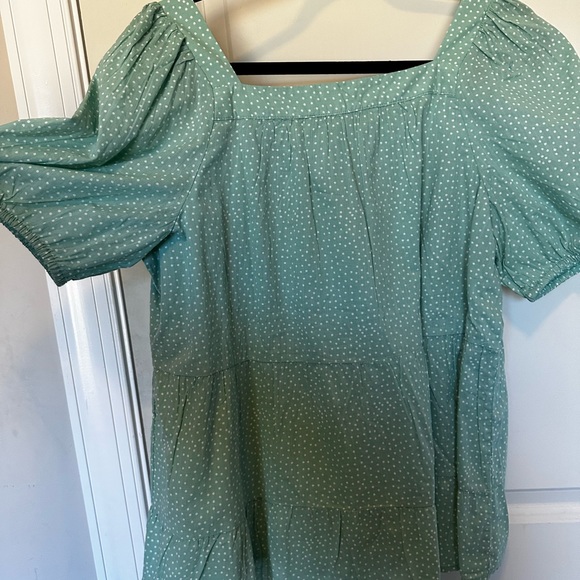 Polka dot ruffle blouse - Picture 3 of 5